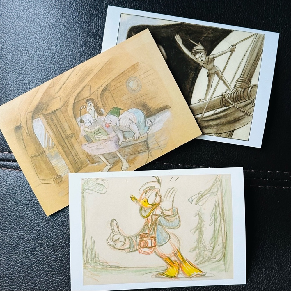 NEW Classic Disney Postcards Set of 3